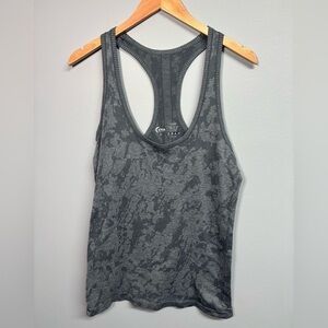 ZYIA Gray Racerback Tank Top
